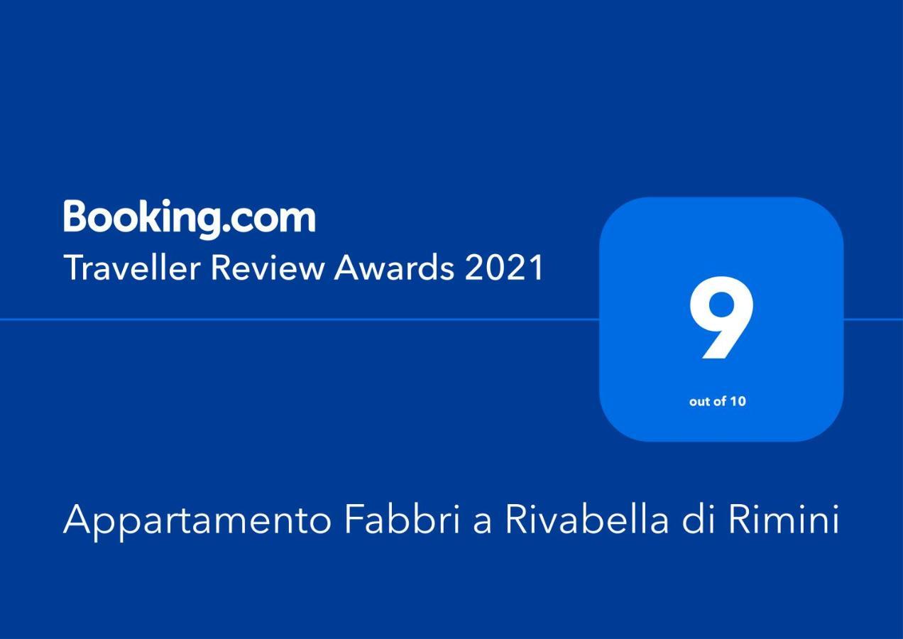 Appartamento Fabbri A Rivabella Di Rimini Luaran gambar